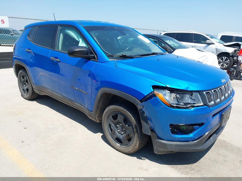 2021 JEEP COMPAS SPORT FWD | 3C4NJCAB5MT581038 | UPCARS