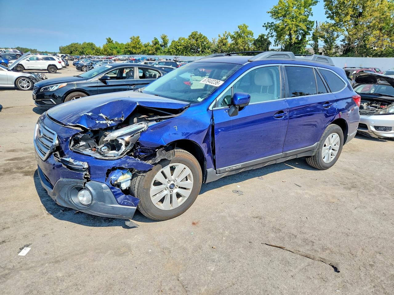 2017 SUBARU OUTBACK 2.5I PREMIUM | 4S4BSACC5H3320161 | UPCARS