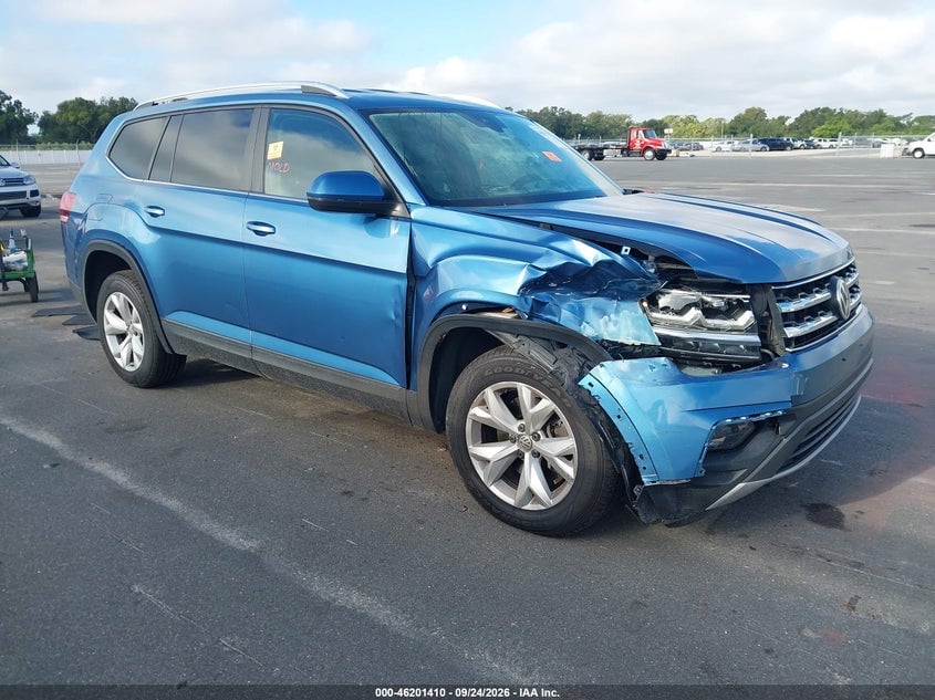 2019 VOLKSWAGEN ATLAS 3.6L V6 SE W/TECHNOLOGY | 1V2UR2CA0KC543226 | UPCARS
