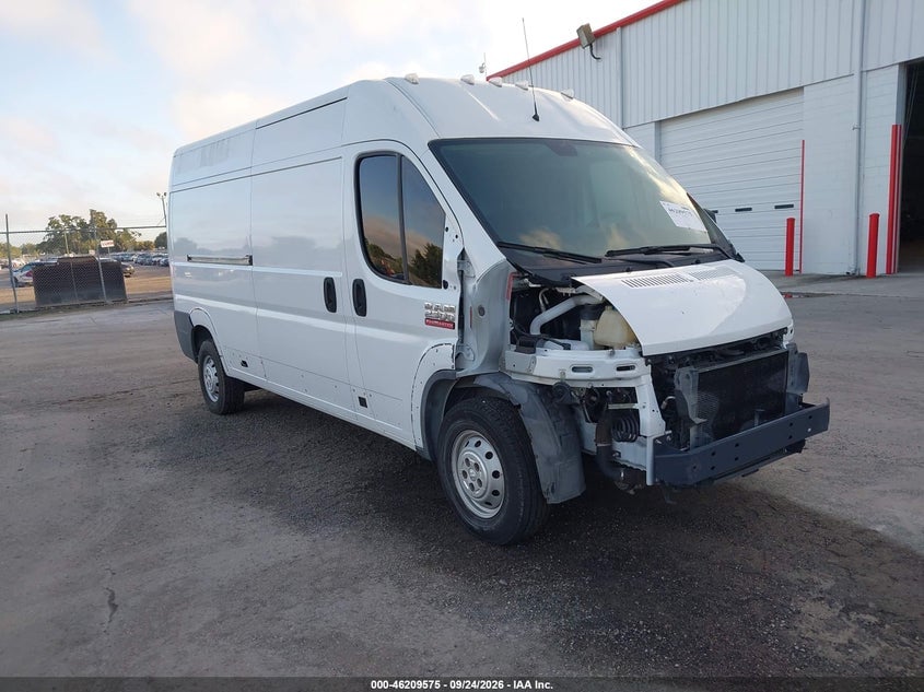 2016 RAM PROMASTER 2500 HIGH ROOF | 3C6TRVDD9GE119719 | UPCARS