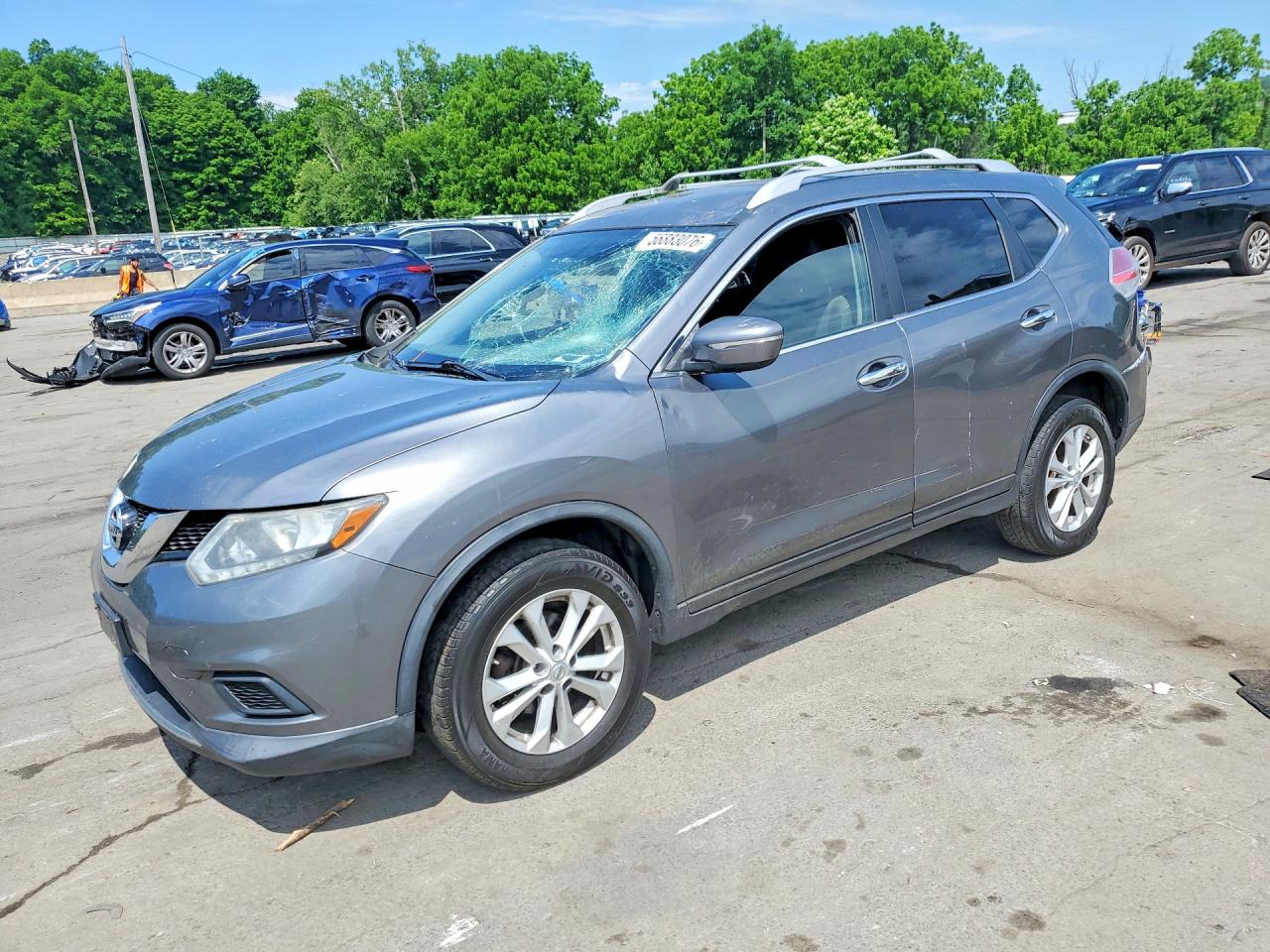 2015 NISSAN ROGUE SV | KNMAT2MV1FP536369 | UPCARS