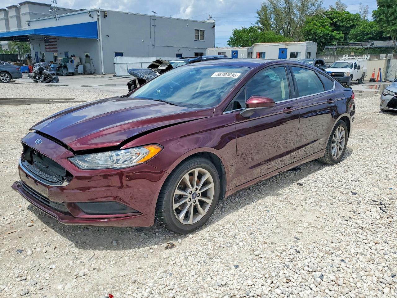 2017 FORD FUSION SE | 3FA6P0H74HR390531 | UPCARS