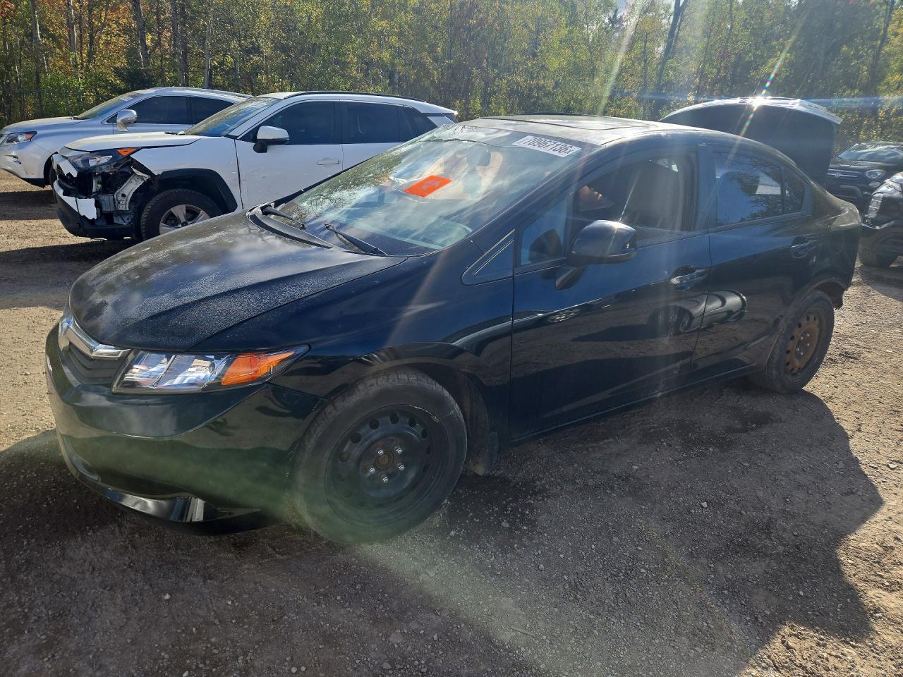 2012 HONDA CIVIC LX | 2HGFB2F51CH039961 | UPCARS