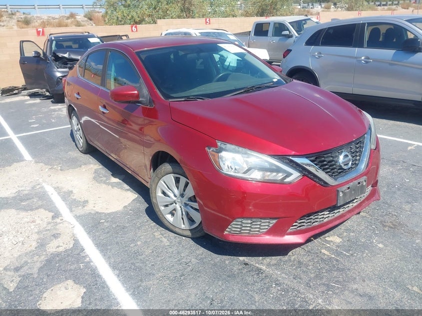 2017 NISSAN SENTRA SV | 3N1AB7AP7HL668155 | UPCARS
