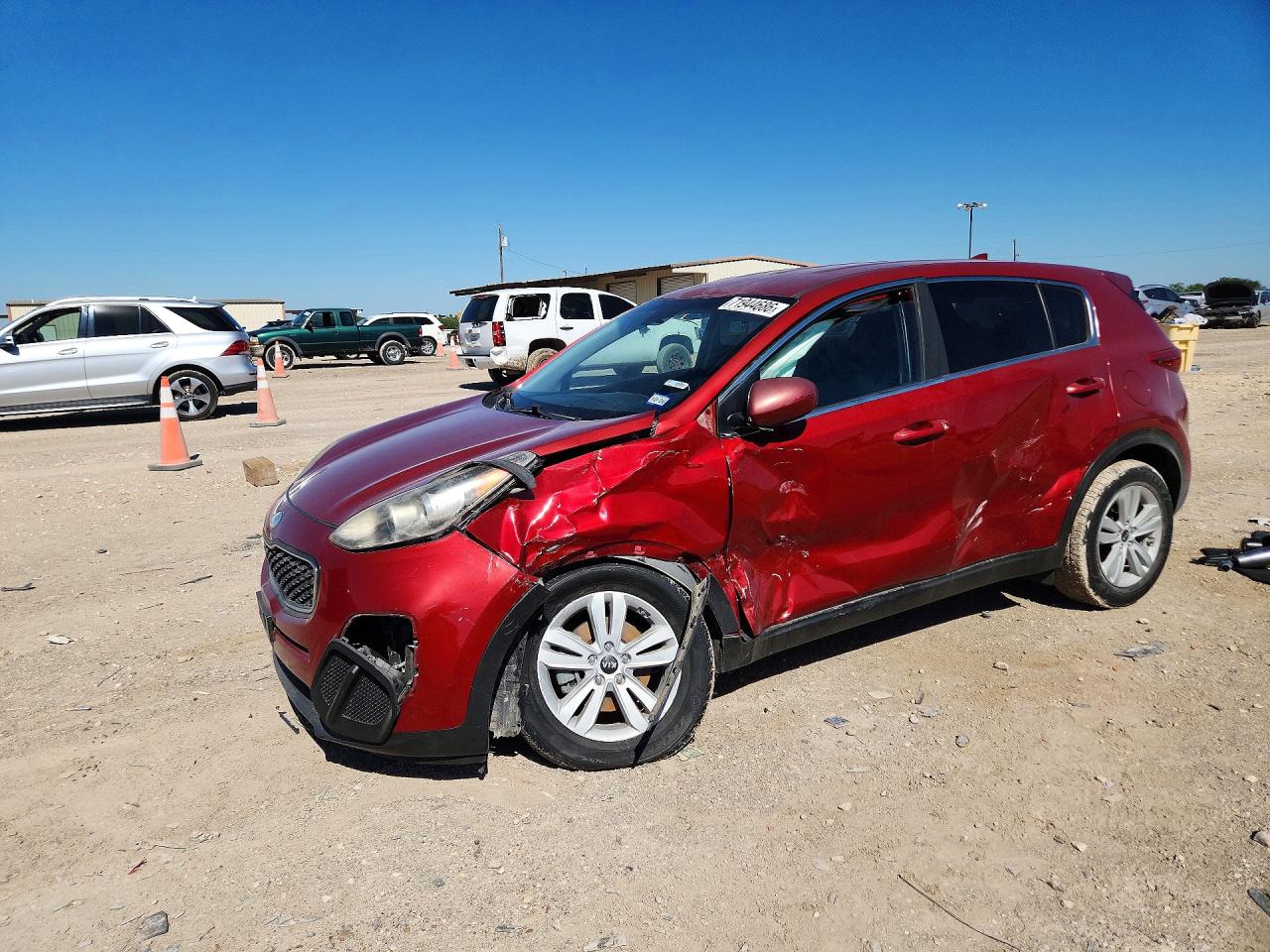 2017 KIA SPORTAGE LX | KNDPM3AC5H7087460 | UPCARS