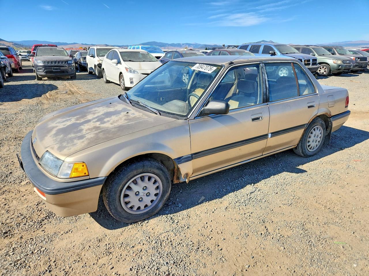 1984 HONDA CIVIC | JHMED3552JS013515 | UPCARS