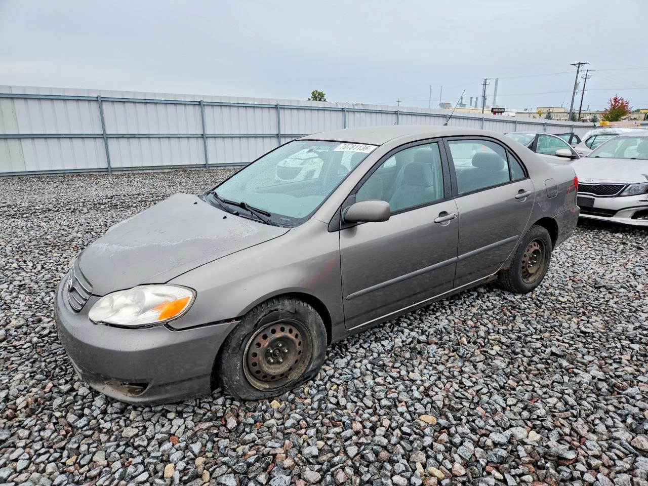 2003 TOYOTA COROLLA LE | 1NXBR32E63Z163530 | UPCARS