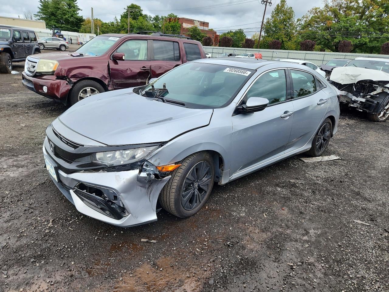 2019 HONDA CIVIC EX | SHHFK7H67KU213911 | UPCARS
