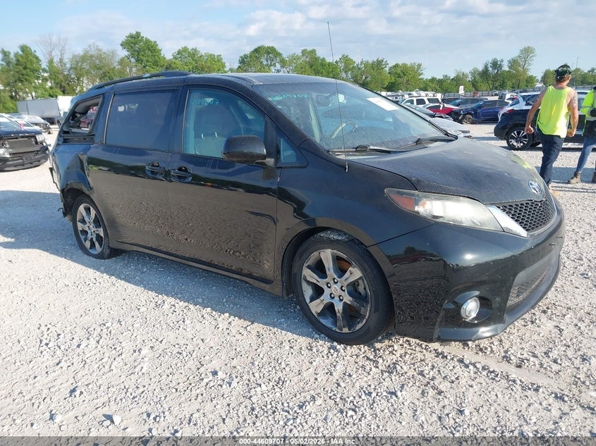 2012 TOYOTA SIENNA SE 8 PASSENGER | 5TDXK3DC5CS259275 | UPCARS