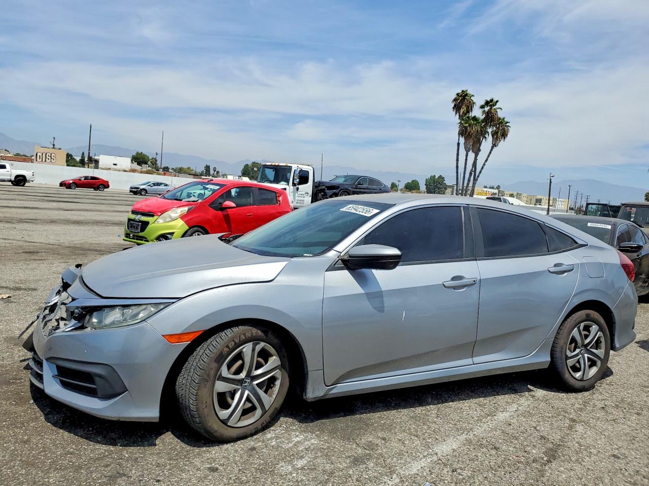 2017 HONDA CIVIC LX | 2HGFC2F54HH566221 | UPCARS