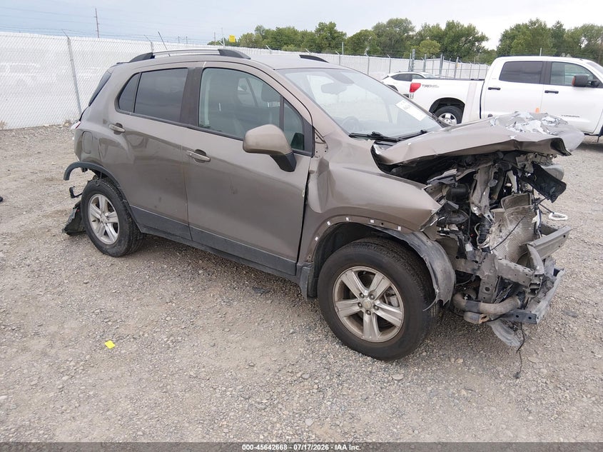 2021 CHEVROLET TRAX AWD LT | KL7CJPSB8MB343762 | UPCARS