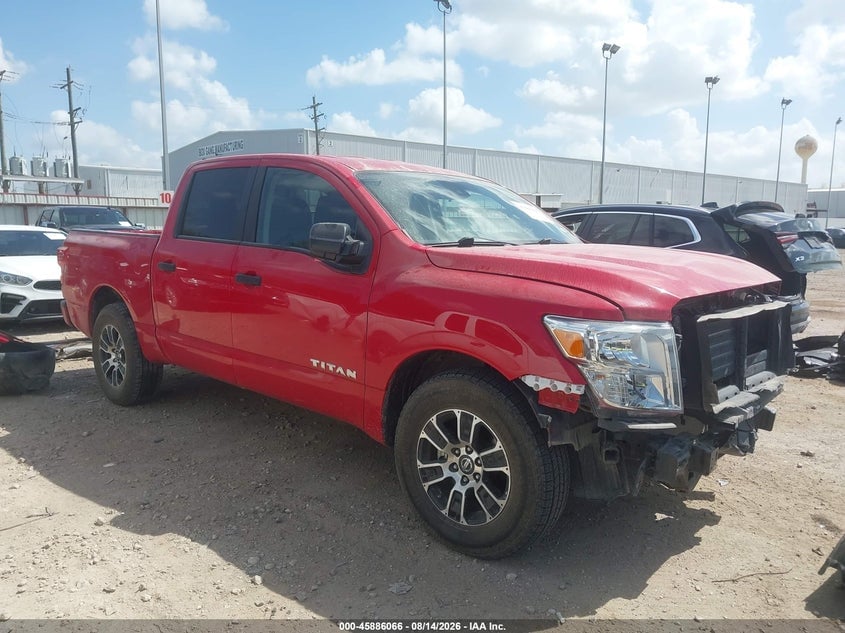 2022 NISSAN TITAN SV 4X2 | 1N6AA1EE2NN104640 | UPCARS