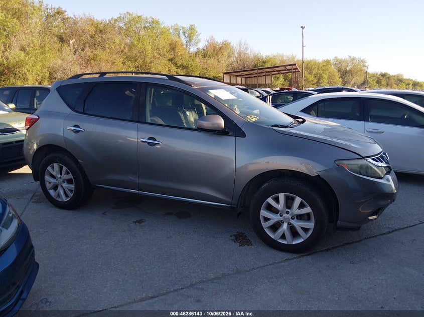 2012 NISSAN MURANO SL | JN8AZ1MU0CW112493 | UPCARS
