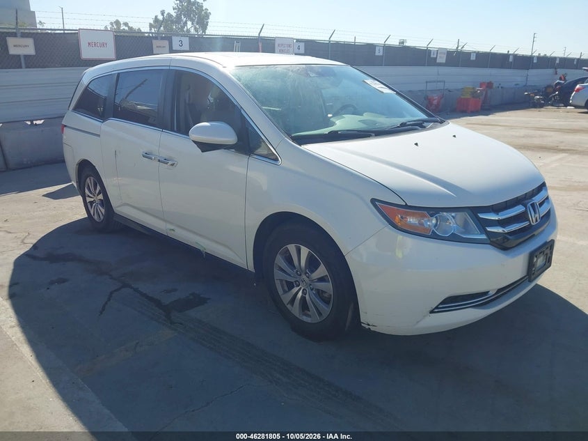 2017 HONDA ODYSSEY EX-L | 5FNRL5H65HB010489 | UPCARS