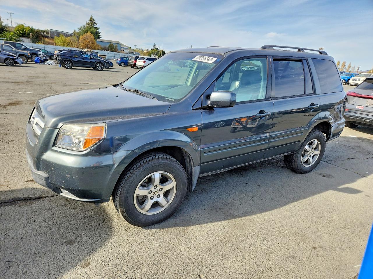2006 HONDA PILOT EX | 2HKYF18676H531532 | UPCARS