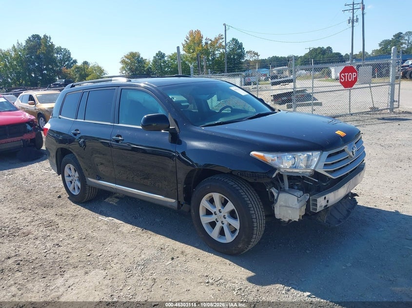 2013 TOYOTA HIGHLANDER SE V6 | 5TDBK3EH0DS252594 | UPCARS