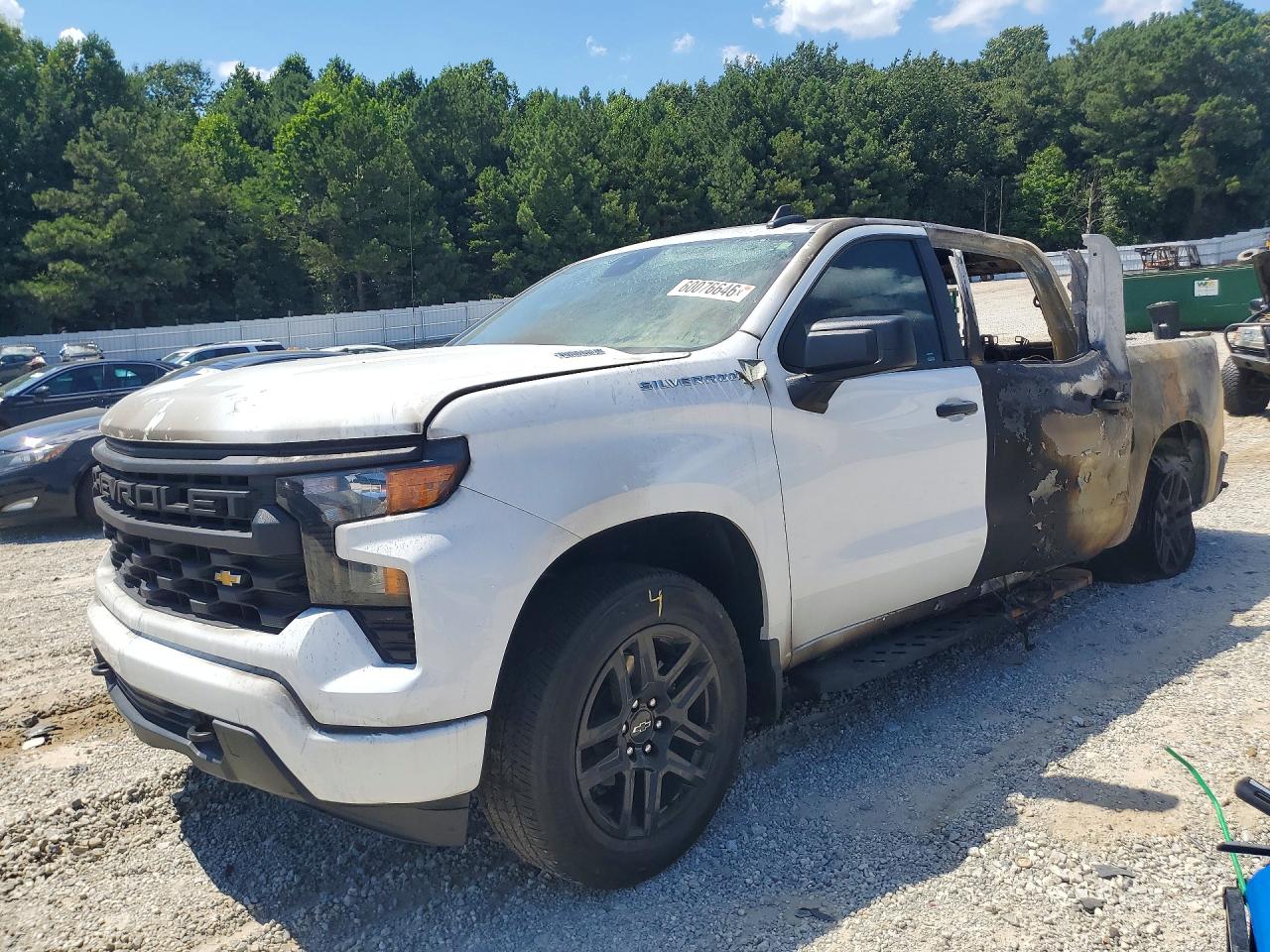 2024 CHEVROLET SILVERADO C1500 CUSTOM | 3GCPABEK4RG406101 | UPCARS