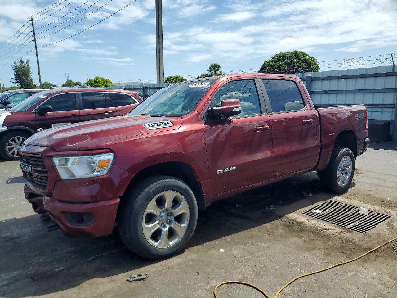 2021 RAM 1500 BIG HORN/LONE STAR | 1C6SRFFTXMN524856 | UPCARS