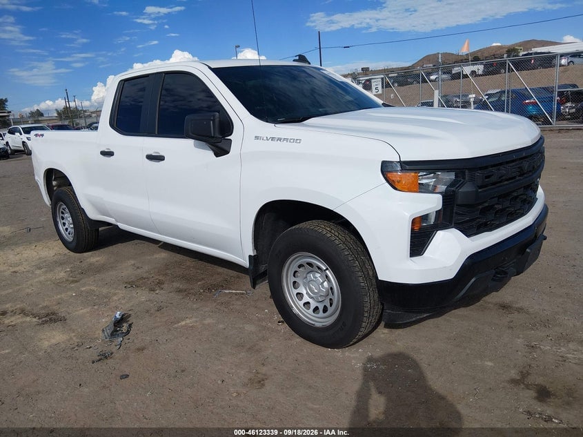 2024 CHEVROLET SILVERADO 1500 4WD  STANDARD BED WT | 1GCRDAED3RZ277506 | UPCARS