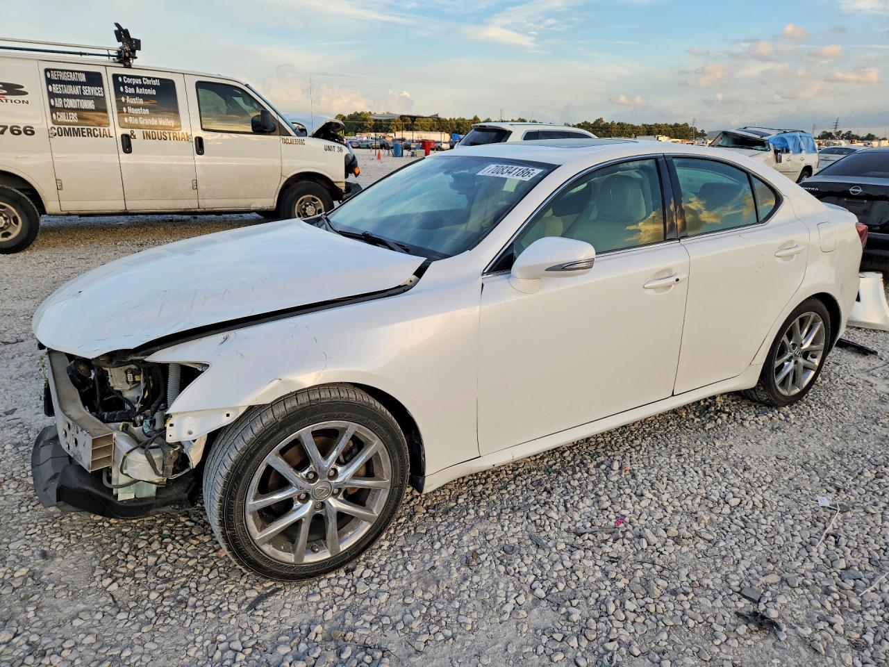 2012 LEXUS IS BASE | JTHBF5C23C5167329 | UPCARS