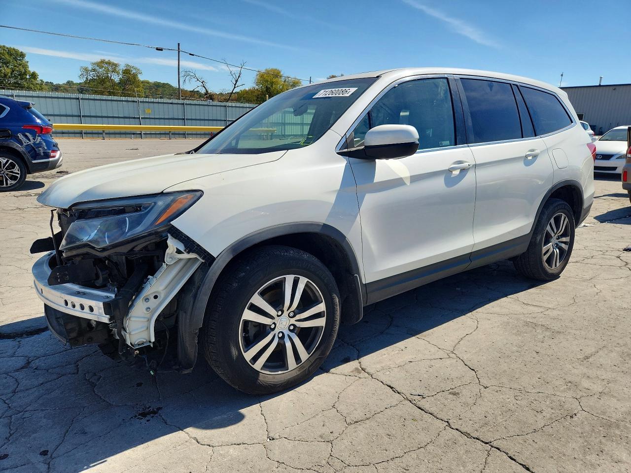 2017 HONDA PILOT EXL | 5FNYF6H81HB096250 | UPCARS