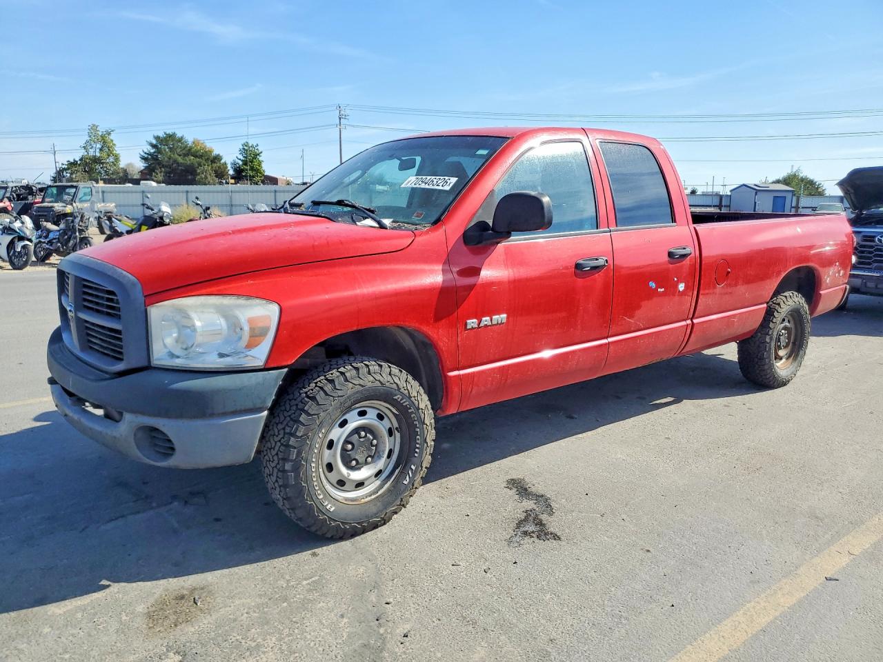 2008 DODGE RAM 1500 | 1D7HU18N38J189185 | UPCARS