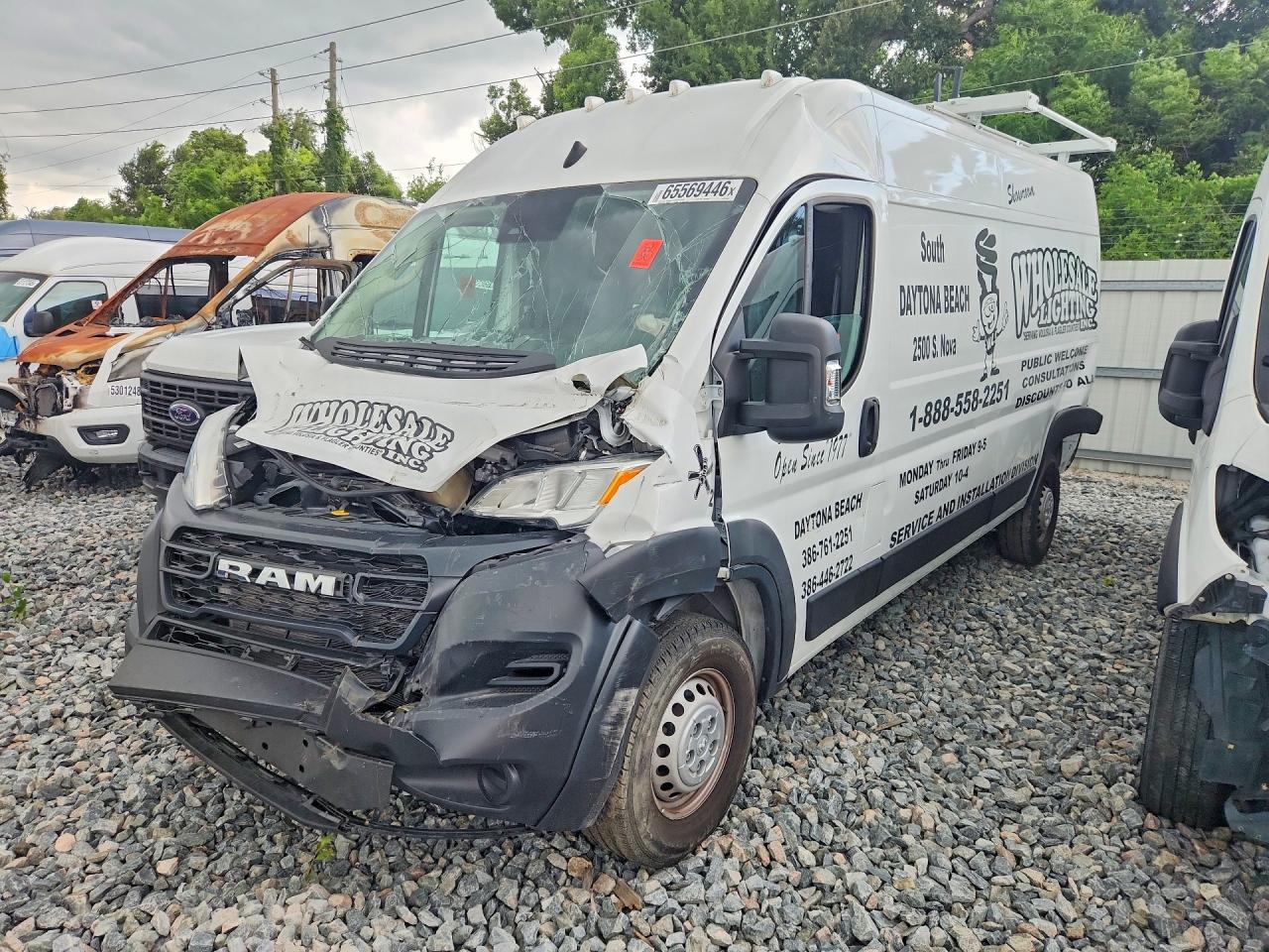 2024 RAM PROMASTER 2500 HIGH | 3C6LRVDG6RE100462 | UPCARS