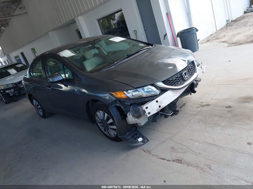 2013 HONDA CIVIC LX | 19XFB2F58DE026250 | UPCARS