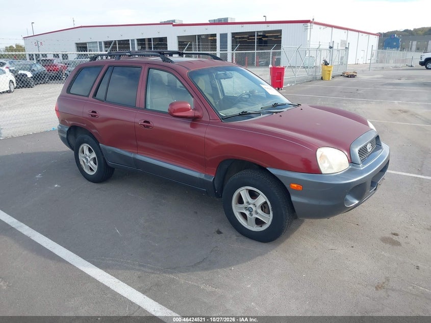 2004 HYUNDAI SANTA FE GLS | KM8SC73D24U660641 | UPCARS