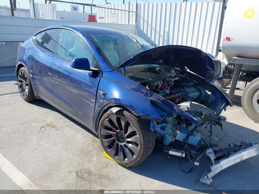 2023 TESLA MODEL Y PERFORMANCE DUAL MOTOR ALL-WHEEL DRIVE | 7SAYGDEF6PF600930 | UPCARS