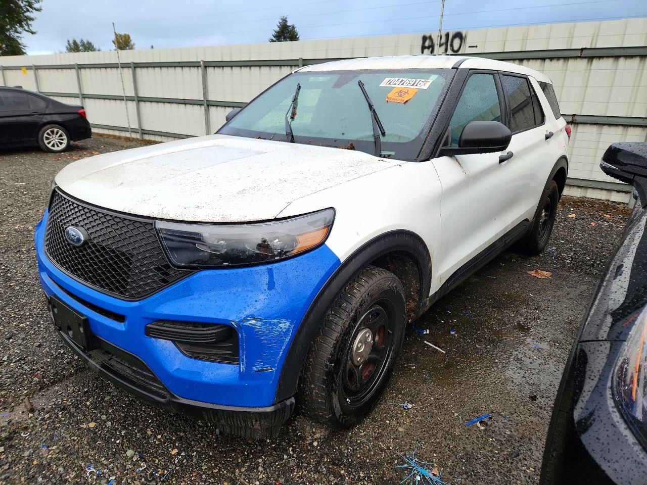 2021 FORD EXPLORER POLICE INTERCEPTOR | 1FM5K8AW9MNA05719 | UPCARS