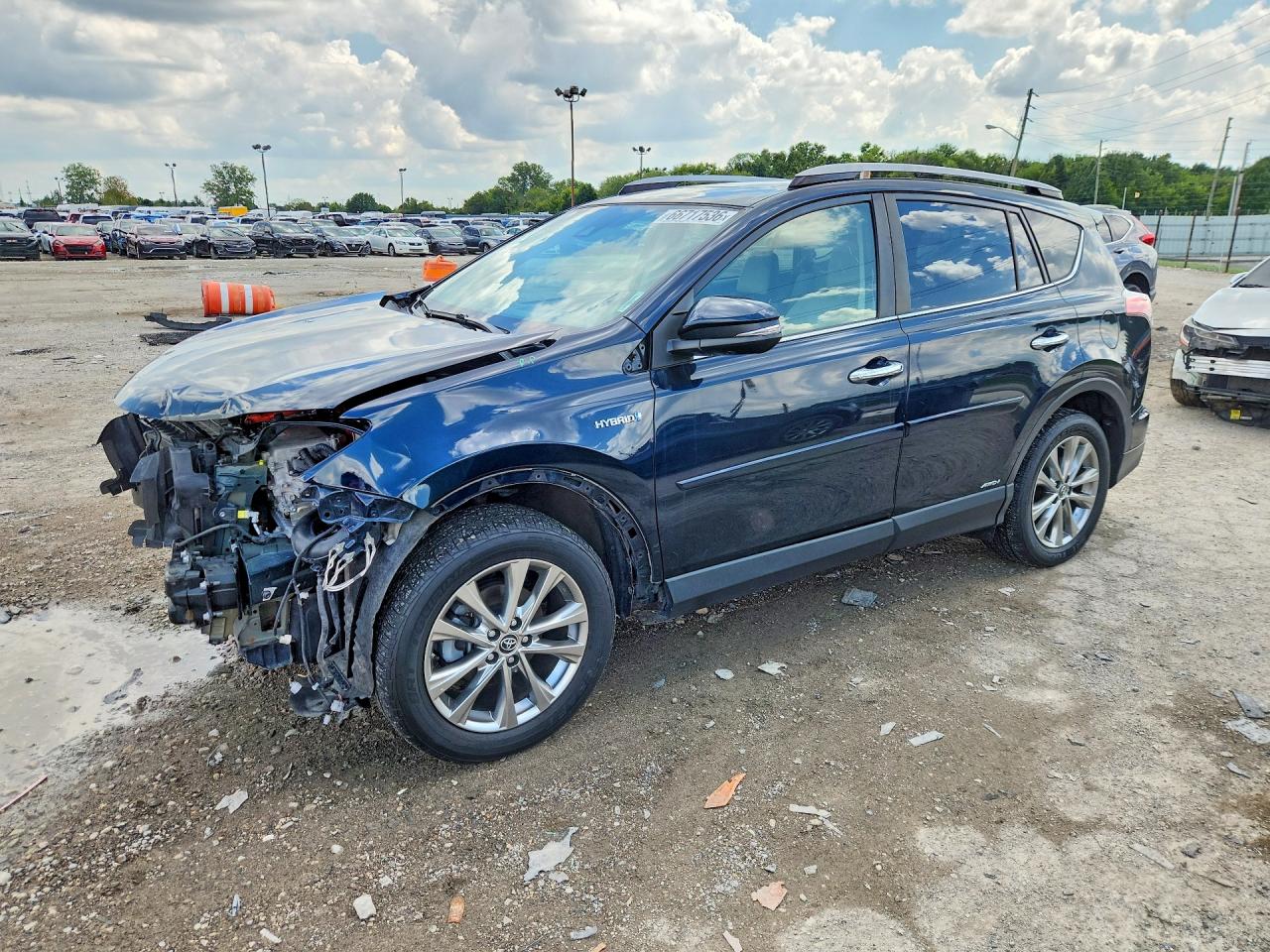 2018 TOYOTA RAV4 LIMITED | JTMDJREV5JD173983 | UPCARS
