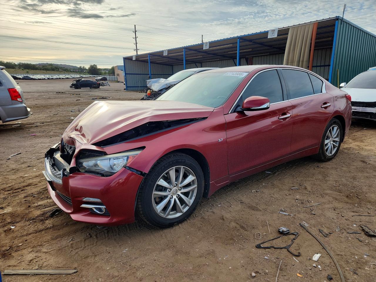 2014 INFINITI Q50 PREMIUM | JN1BV7AR2EM694919 | UPCARS