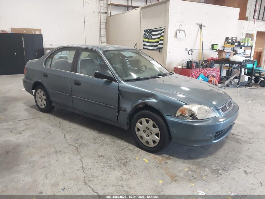 1998 HONDA CIVIC LX | 2HGEJ6674WH575444 | UPCARS
