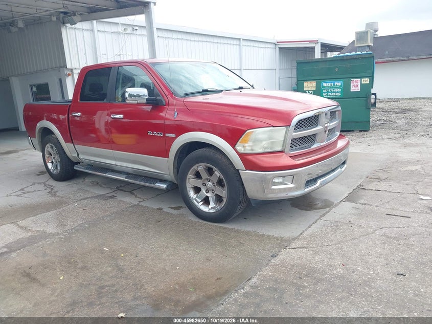 2010 DODGE RAM 1500 LARAMIE | 1D7RB1CT4AS138729 | UPCARS
