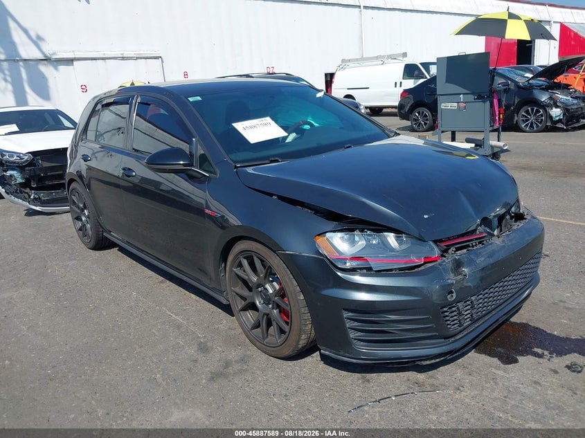 2017 VOLKSWAGEN GOLF GTI SPORT 4-DOOR | 3VW447AU7HM006819 | UPCARS