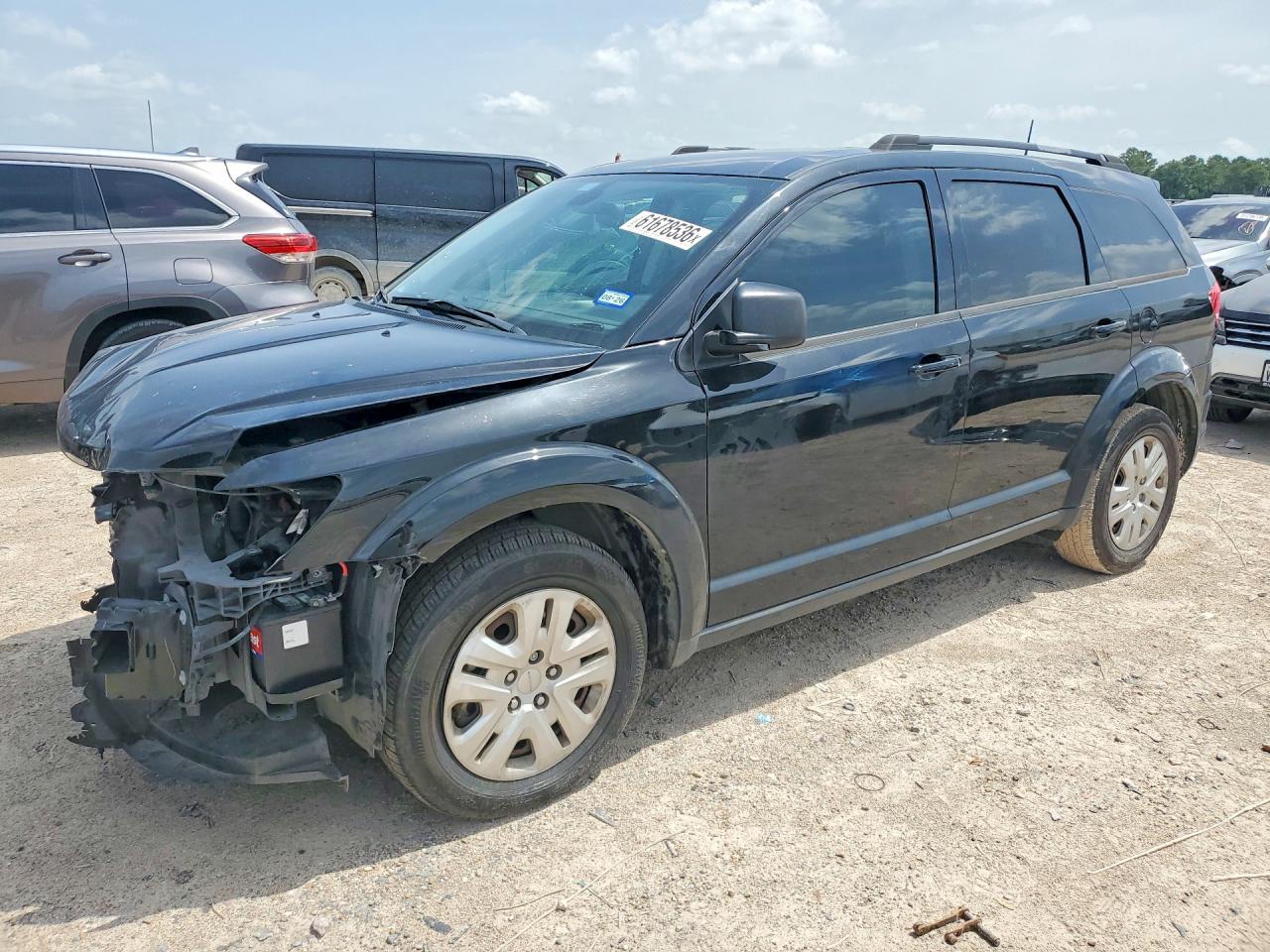 2020 DODGE JOURNEY SE | 3C4PDCAB1LT237642 | UPCARS
