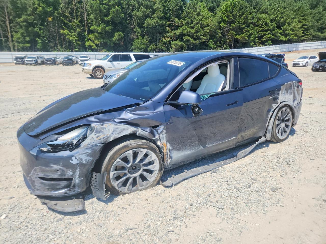 2022 TESLA MODEL Y | 7SAYGDEE6NF420481 | UPCARS