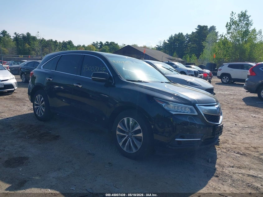 2015 ACURA MDX TECHNOLOGY PACKAGE | 5FRYD4H41FB017324 | UPCARS