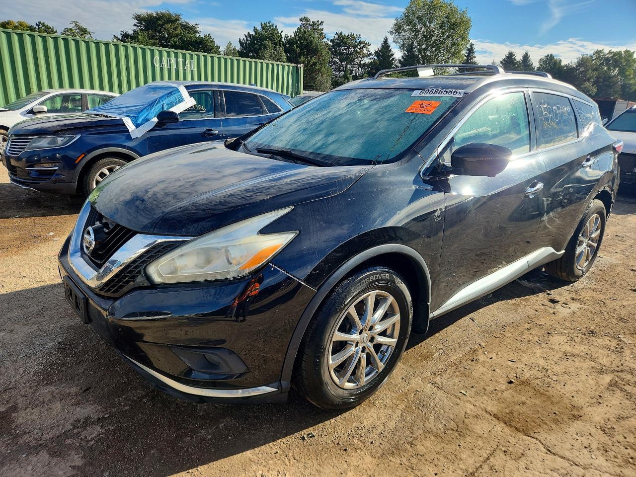 2017 NISSAN MURANO SL | 5N1AZ2MH2HN146643 | UPCARS