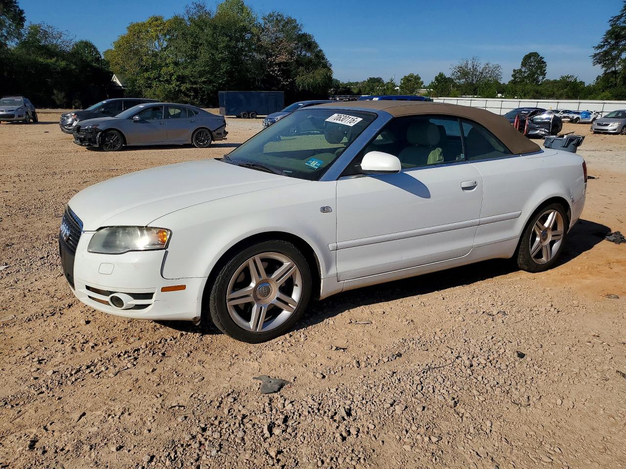 2007 AUDI A4 2.0T CABRIOLET QUATTRO | WAUDF48H47K026923 | UPCARS