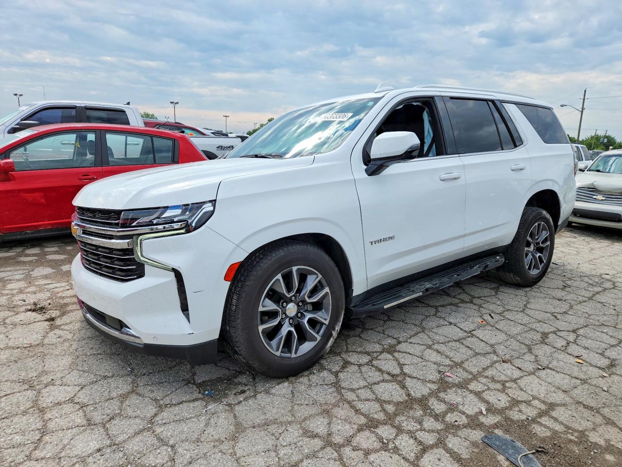 2021 CHEVROLET TAHOE K1500 LT | 1GNSKNKD1MR143385 | UPCARS