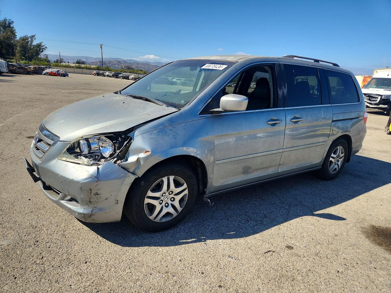 2007 HONDA ODYSSEY EXL | 5FNRL38667B006017 | UPCARS