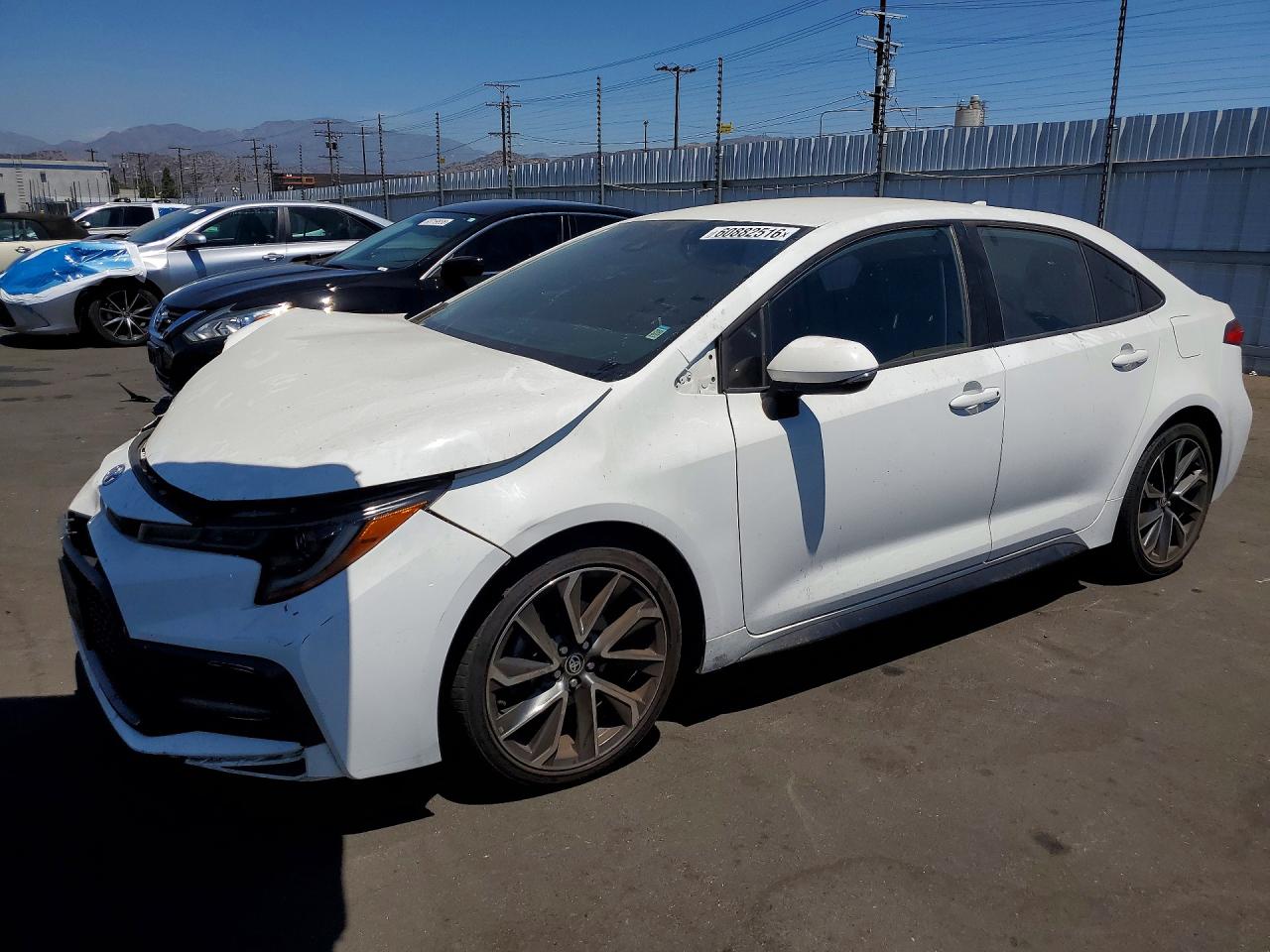 2020 TOYOTA COROLLA SE | 5YFS4RCE9LP023876 | UPCARS