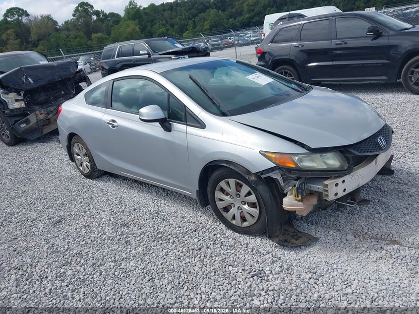 2012 HONDA CIVIC LX | 2HGFG3B58CH566019 | UPCARS