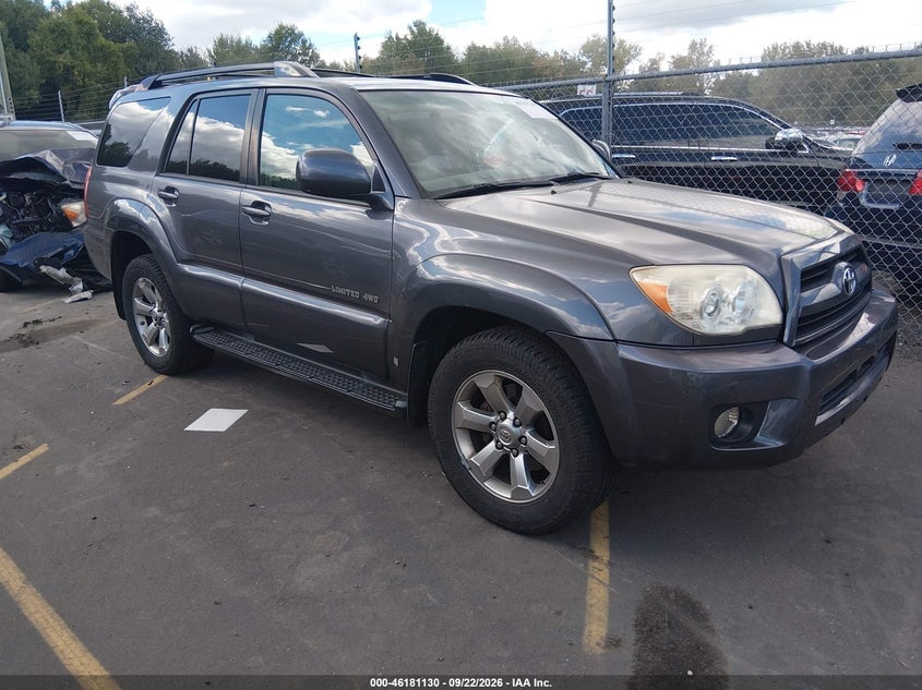 2006 TOYOTA 4RUNNER LIMITED V6 | JTEBU17R268073691 | UPCARS