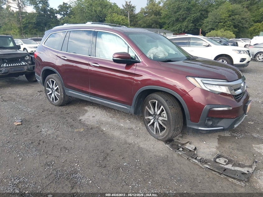 2021 HONDA PILOT AWD TOURING 8 PASSENGER | 5FNYF6H94MB069949 | UPCARS