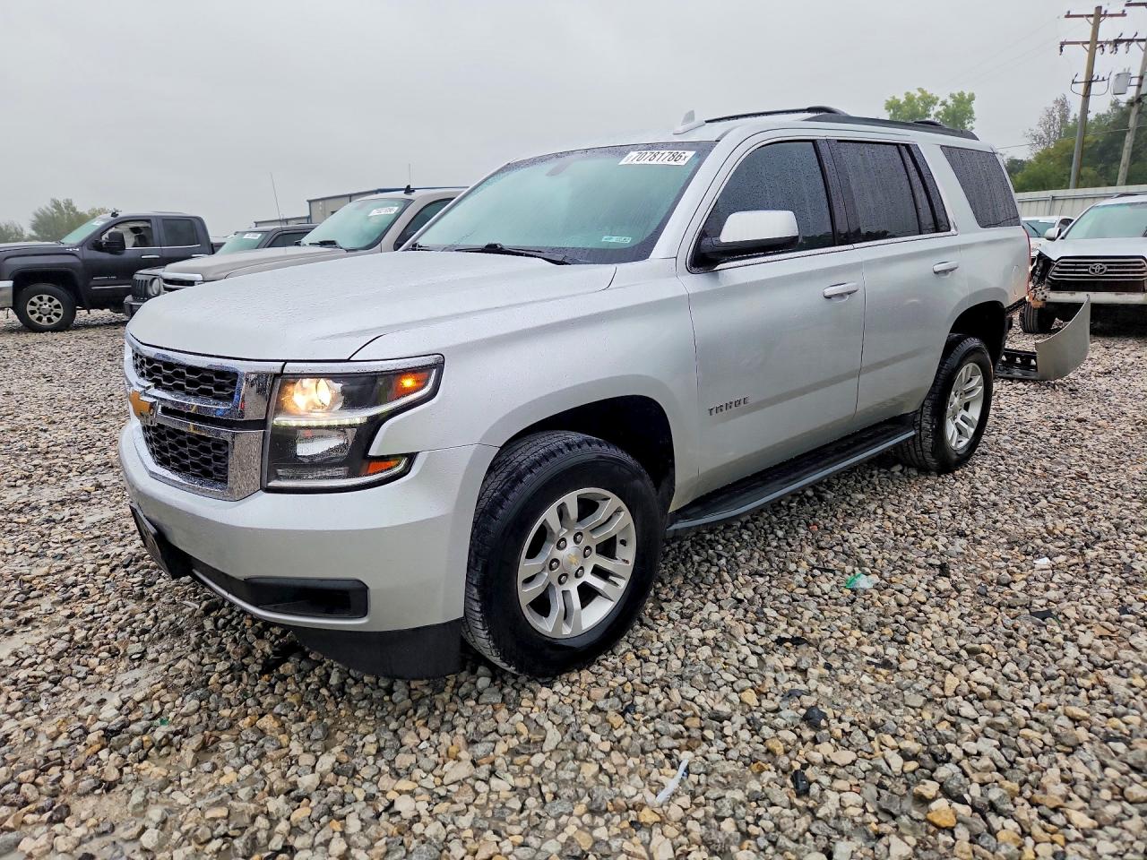 2019 CHEVROLET TAHOE K1500 LS | 1GNSKAKC3KR124236 | UPCARS