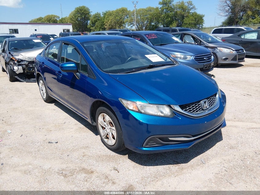 2014 HONDA CIVIC LX | 19XFB2F51EE235105 | UPCARS