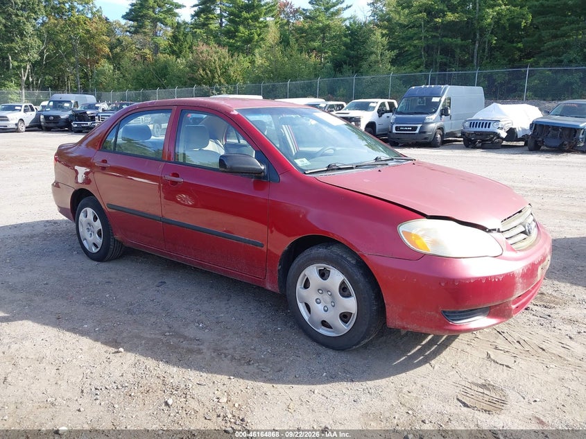 2003 TOYOTA COROLLA CE | JTDBR32E032007466 | UPCARS